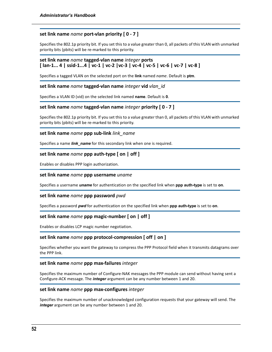 ARRIS 2247-N8-10NA (v9.1.x) Admin Handbook User Manual | Page 52 / 110