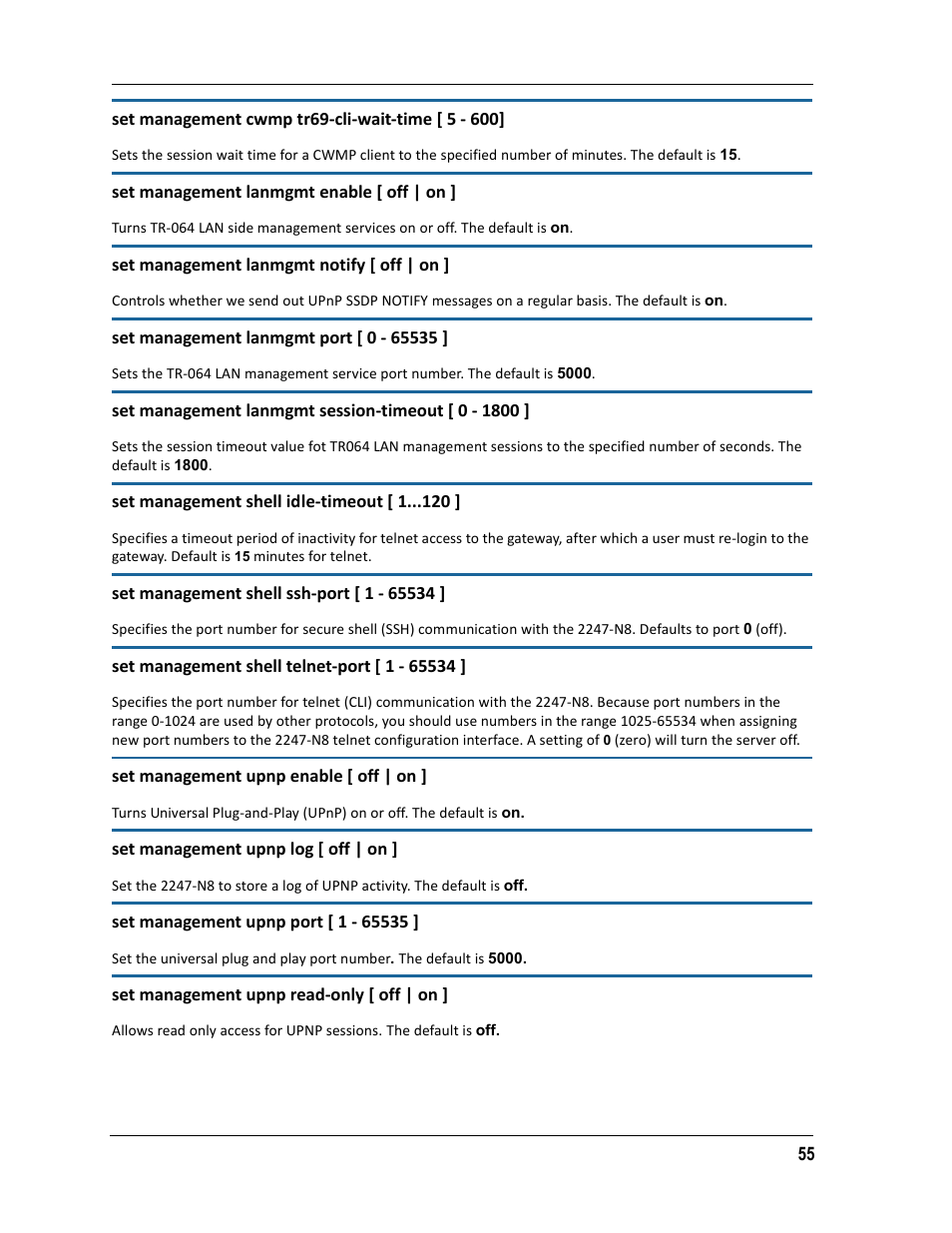 ARRIS 2247-N8-10NA (v9.1.x) Admin Handbook User Manual | Page 55 / 110