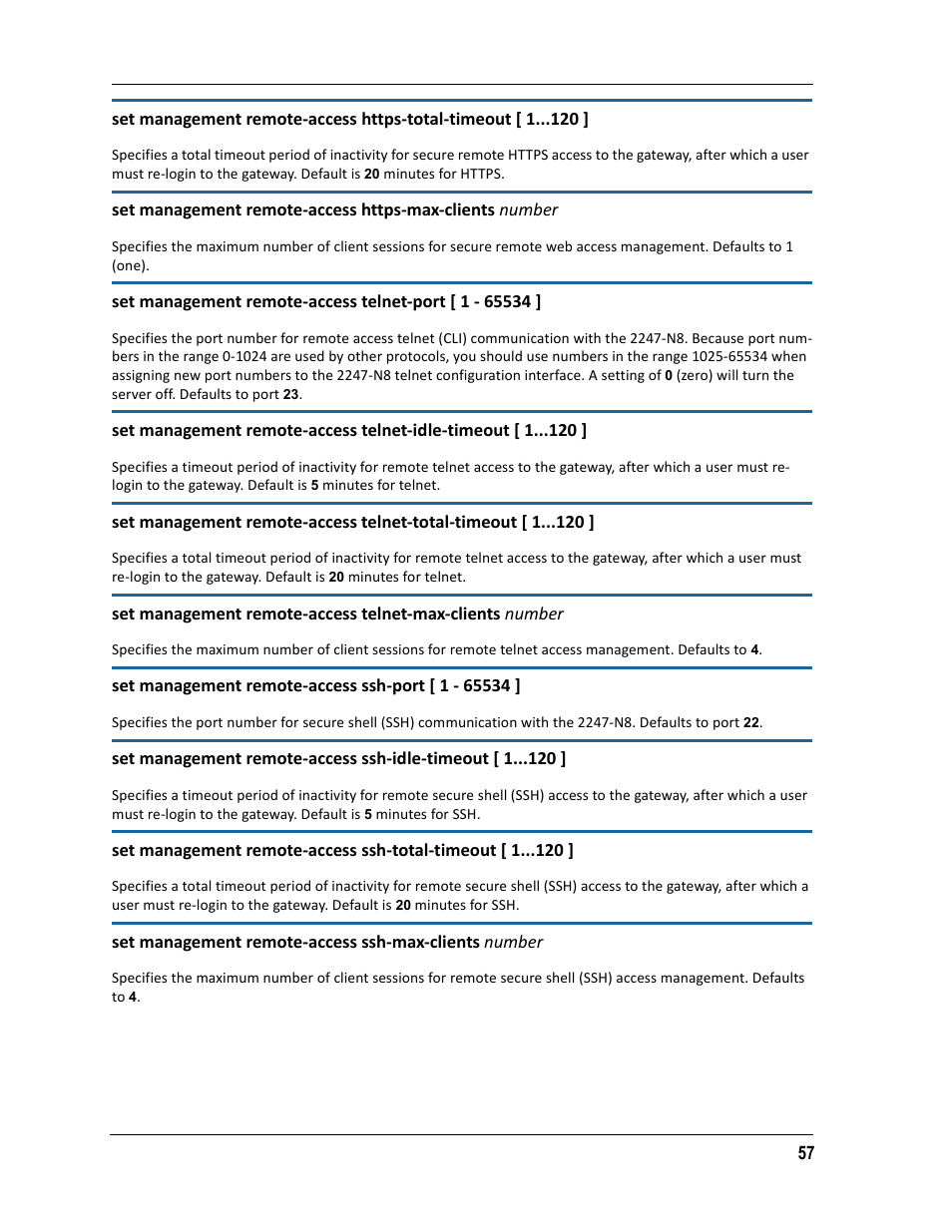 ARRIS 2247-N8-10NA (v9.1.x) Admin Handbook User Manual | Page 57 / 110