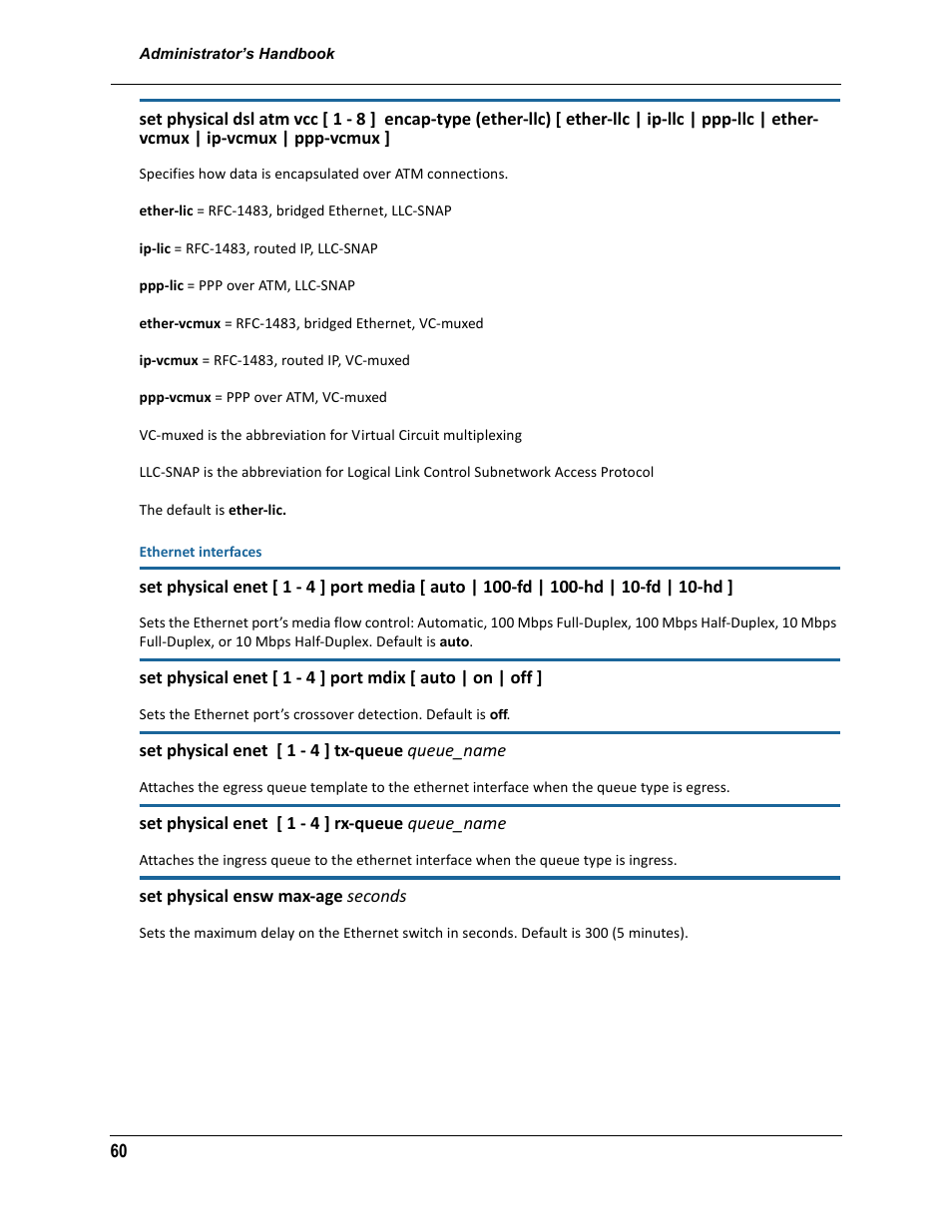 ARRIS 2247-N8-10NA (v9.1.x) Admin Handbook User Manual | Page 60 / 110
