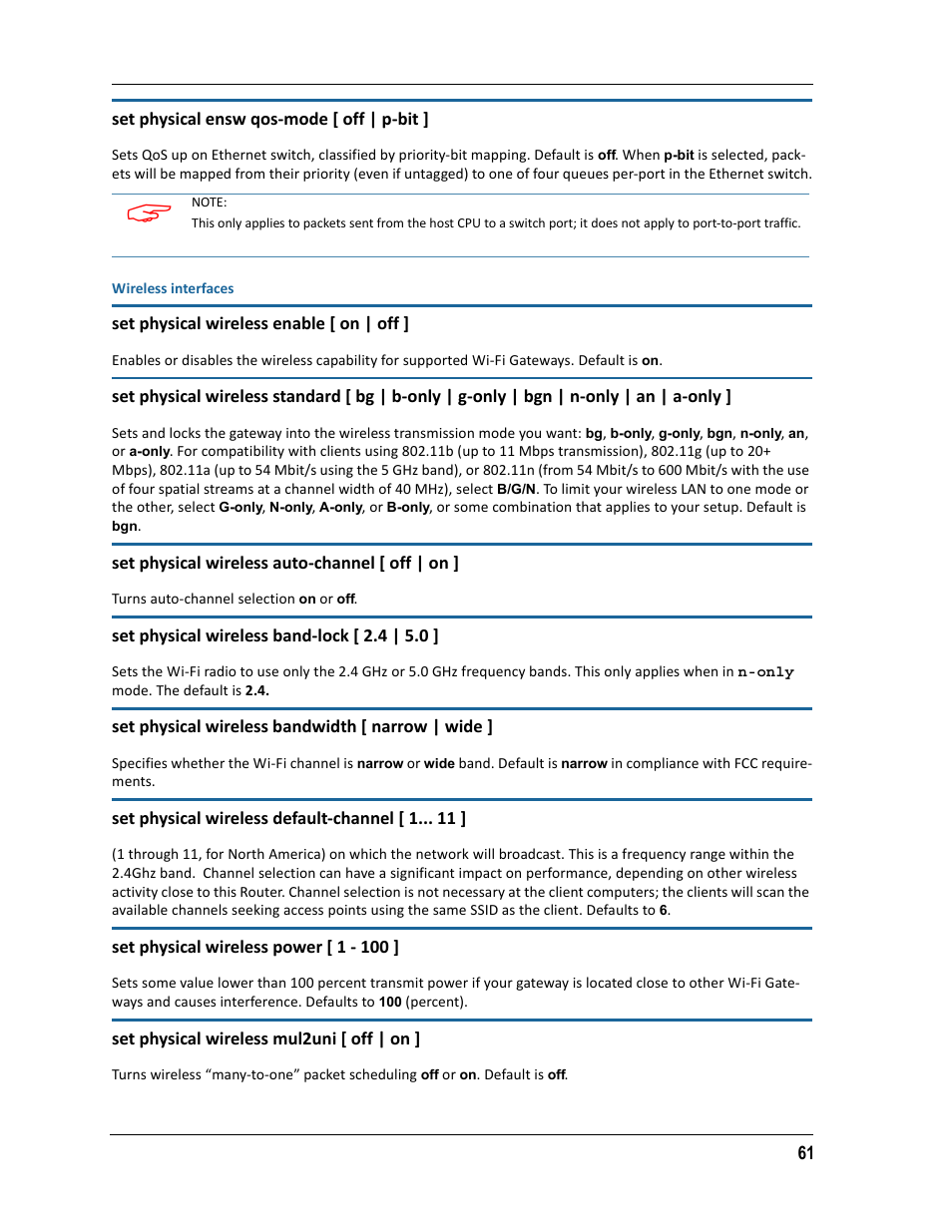 ARRIS 2247-N8-10NA (v9.1.x) Admin Handbook User Manual | Page 61 / 110