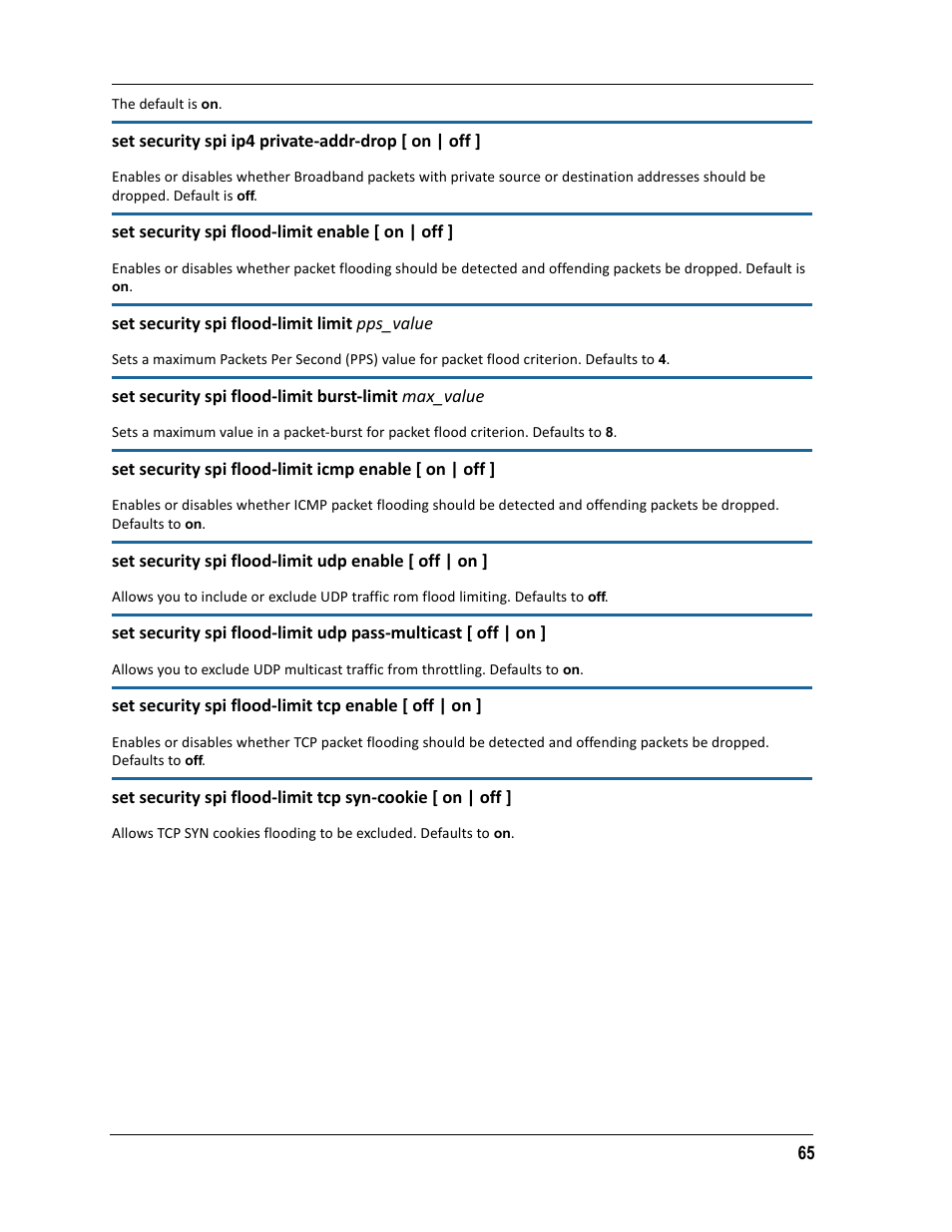 ARRIS 2247-N8-10NA (v9.1.x) Admin Handbook User Manual | Page 65 / 110