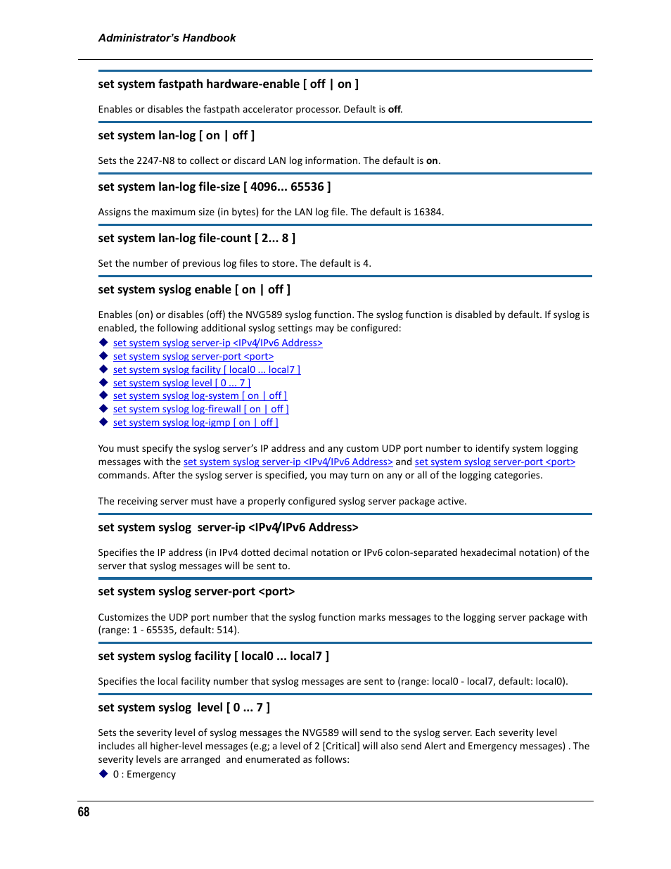 ARRIS 2247-N8-10NA (v9.1.x) Admin Handbook User Manual | Page 68 / 110