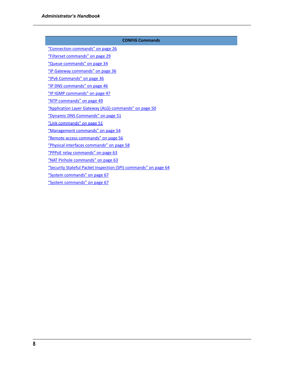 ARRIS 2247-N8-10NA (v9.1.x) Admin Handbook User Manual | Page 8 / 110