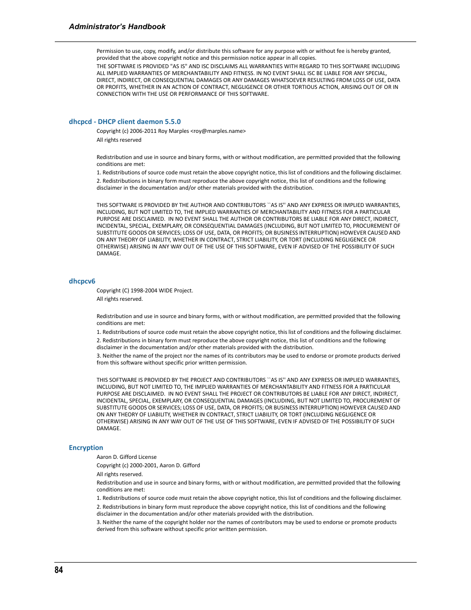 ARRIS 2247-N8-10NA (v9.1.x) Admin Handbook User Manual | Page 84 / 110