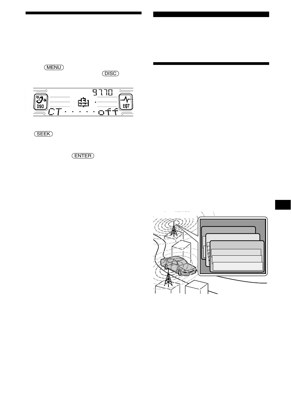 Acerto automático do relógio, Dab (opcional), Descrição geral de dab | 19 acerto automático do relógio | Sony CDX-CA850 User Manual | Page 117 / 204