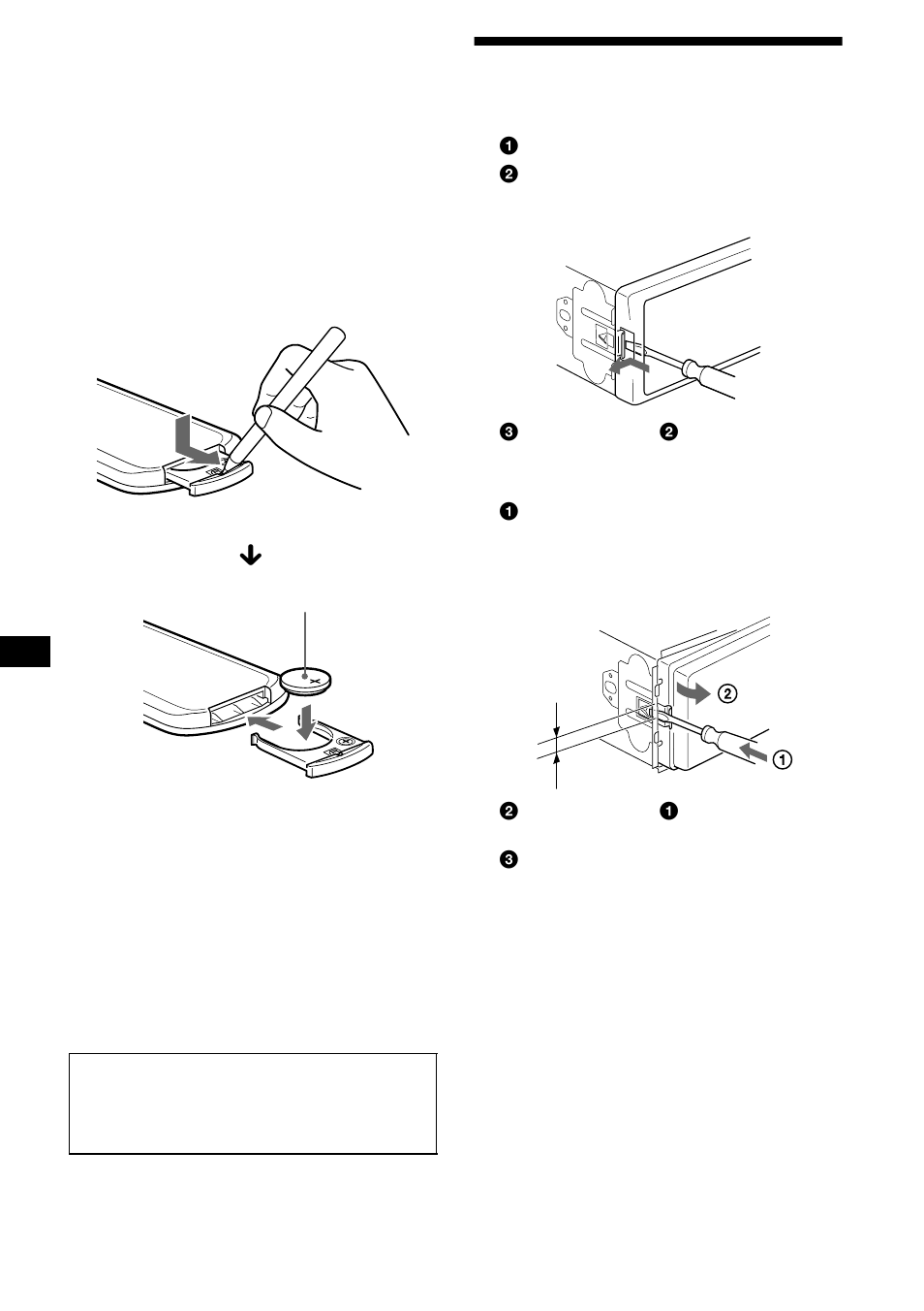 Desmontar o aparelho | Sony CDX-CA850 User Manual | Page 128 / 204