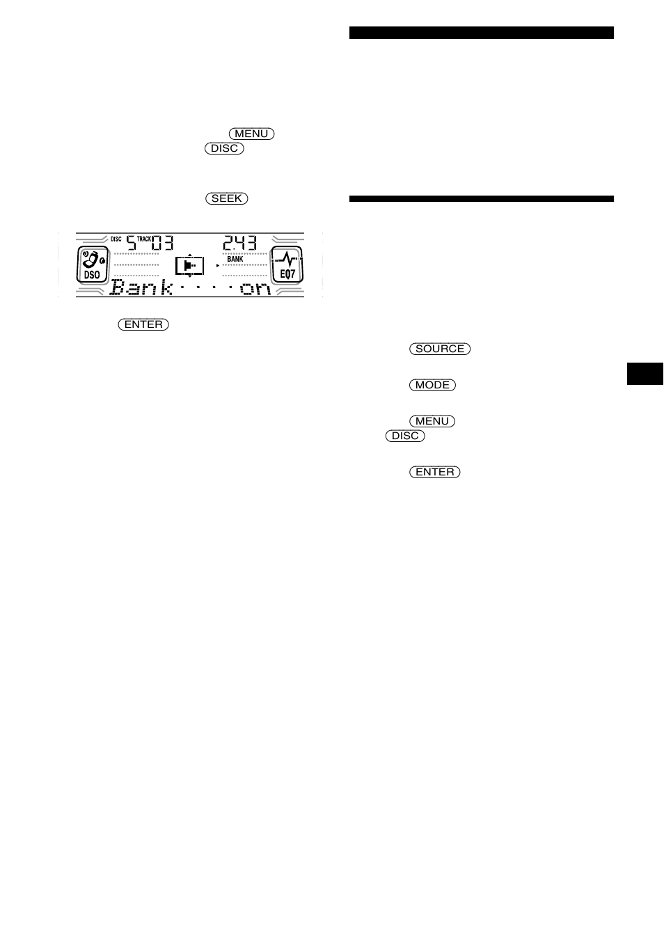 Radio, Storing stations automatically, Best tuning memory (btm) | Sony CDX-CA850 User Manual | Page 13 / 204