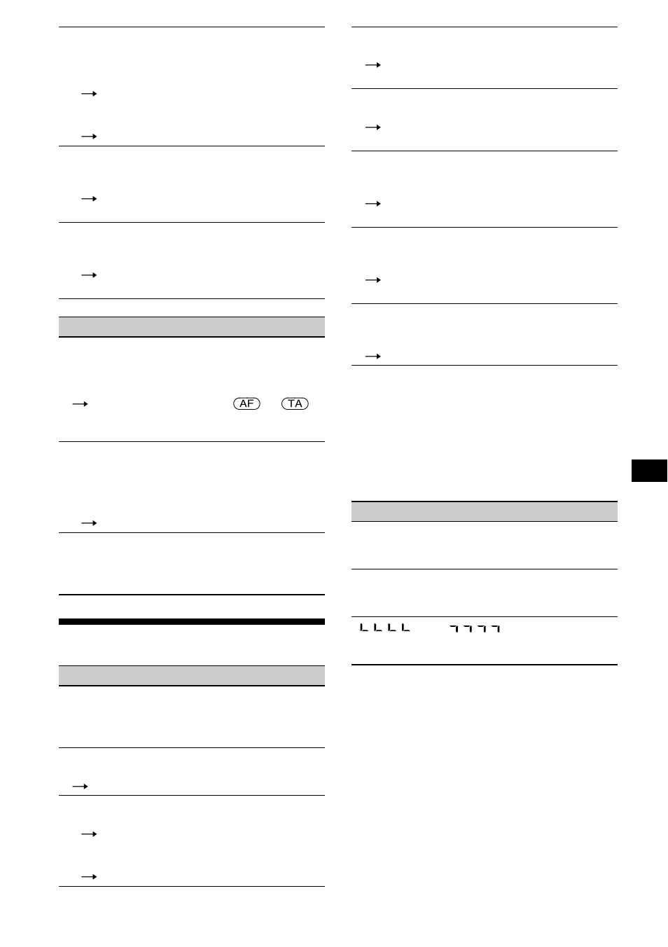 Visores/mensagens de erro, 33 visores/mensagens de erro | Sony CDX-CA850 User Manual | Page 131 / 204