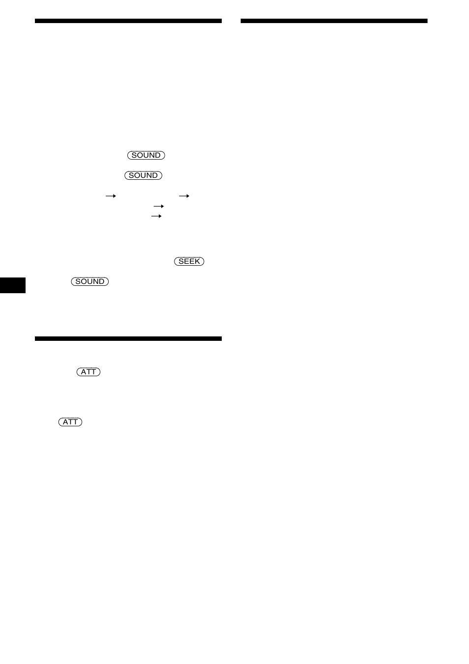 Visualización — menú, 26 ajuste de las características de sonido, Atenuación rápida del sonido | Cambio de los ajustes de sonido y visualización | Sony CDX-CA850 User Manual | Page 58 / 204