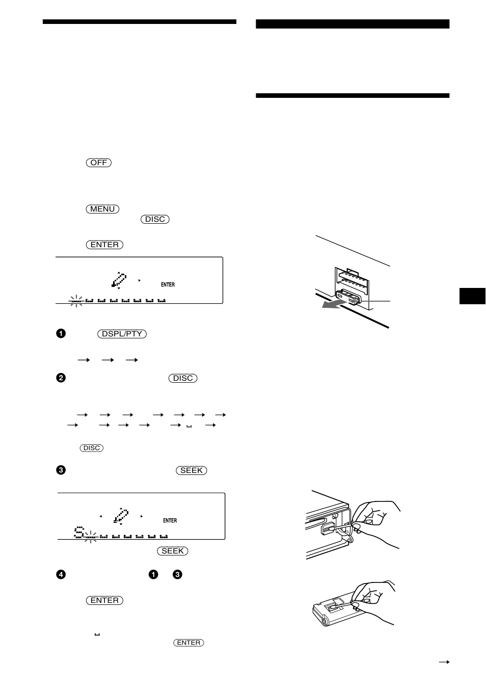 Asignación de título a un desplazamiento de, Indicaciones, Información complementaria | Mantenimiento | Sony CDX-CA850 User Manual | Page 61 / 204