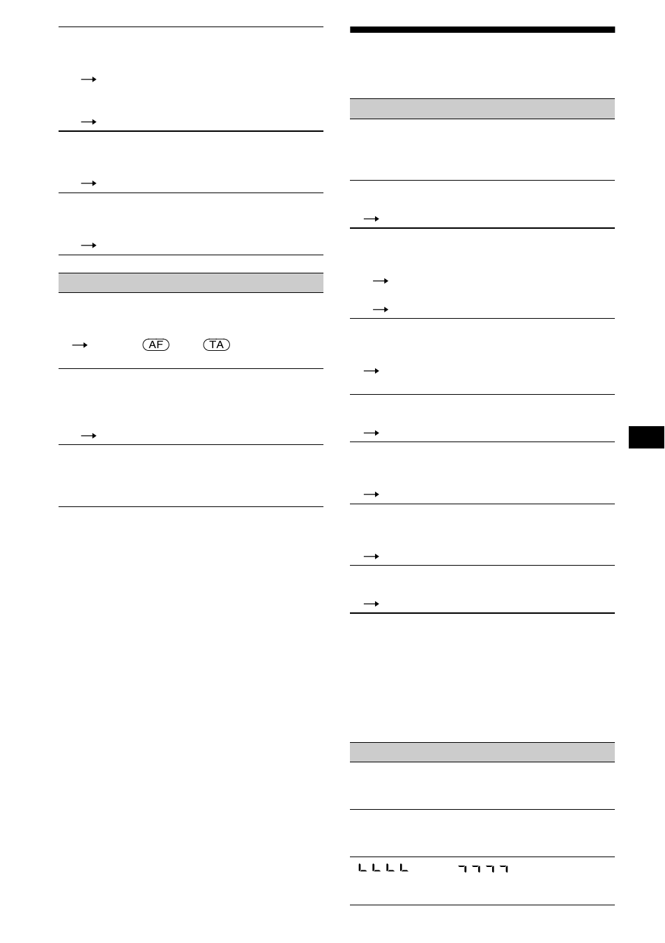 Felindikationer/felmeddelanden, 33 felindikationer/ felmeddelanden | Sony CDX-CA850 User Manual | Page 99 / 204