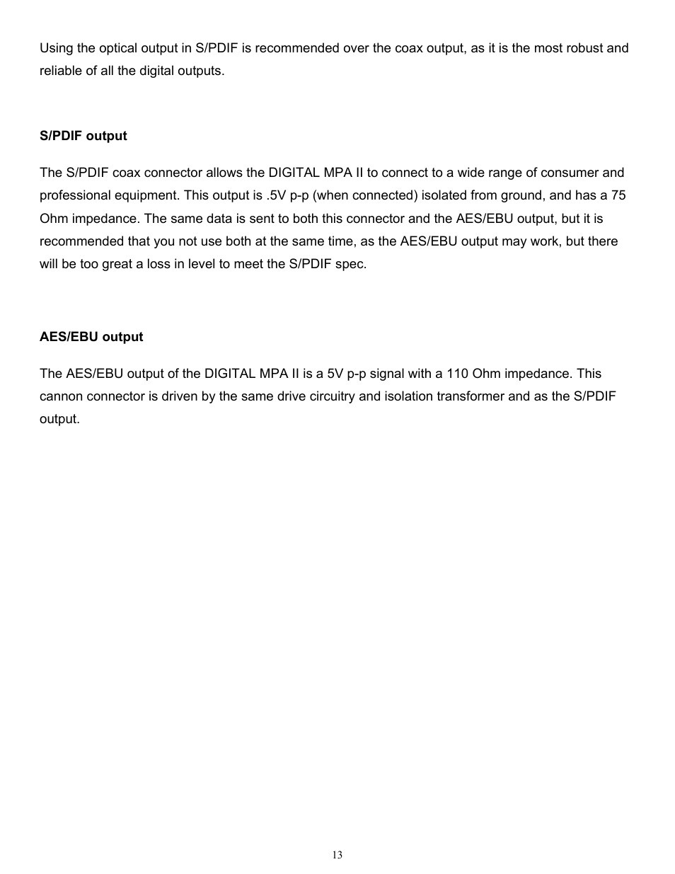 ART Pro Audio Digital MPA-II - Two Ch. Mic Pre w/ A/D Conversion User Manual | Page 16 / 24