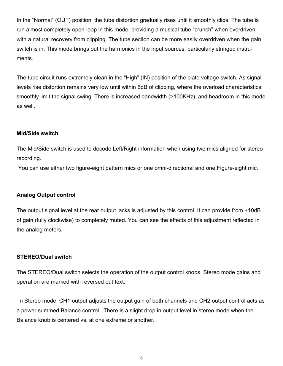 ART Pro Audio Digital MPA-II - Two Ch. Mic Pre w/ A/D Conversion User Manual | Page 9 / 24