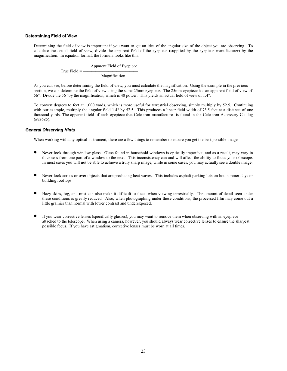 Celestron NexStar 80GTL User Manual | Page 23 / 44