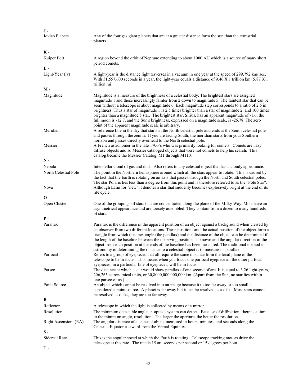 Celestron NexStar 80GTL User Manual | Page 32 / 44