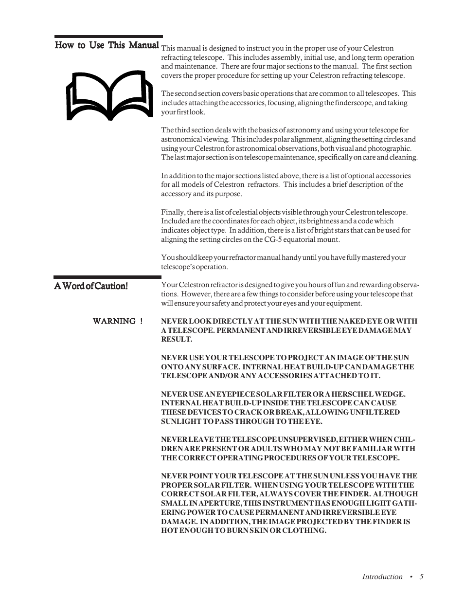 Celestron CR-150 HD User Manual | Page 5 / 59