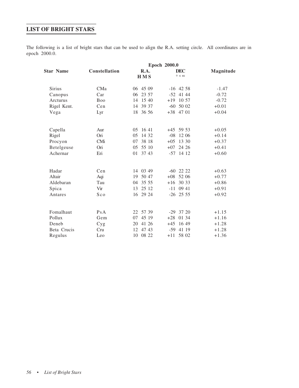 Celestron CR-150 HD User Manual | Page 56 / 59