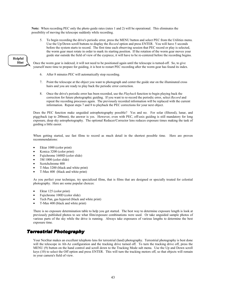 Celestron NexStar GPS 93507 User Manual | Page 43 / 74