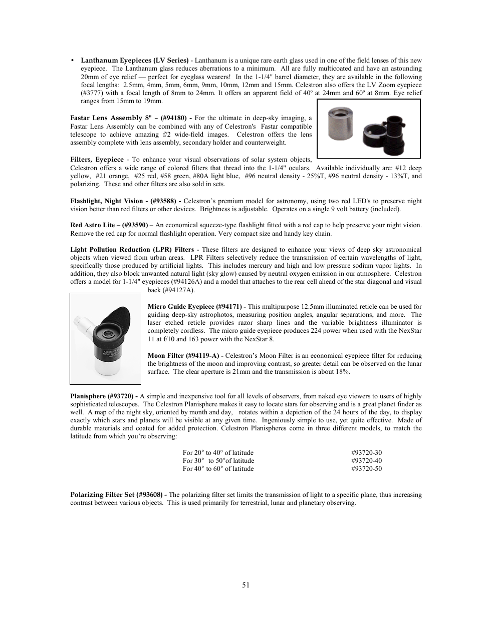 Celestron NexStar GPS 93507 User Manual | Page 51 / 74