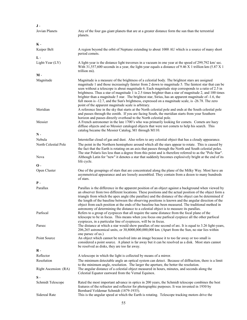 Celestron NexStar GPS 93507 User Manual | Page 55 / 74