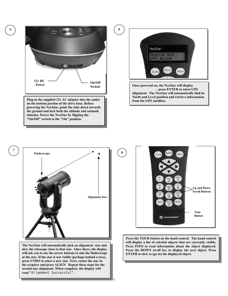 Celestron NexStar GPS 93507 User Manual | Page 7 / 74