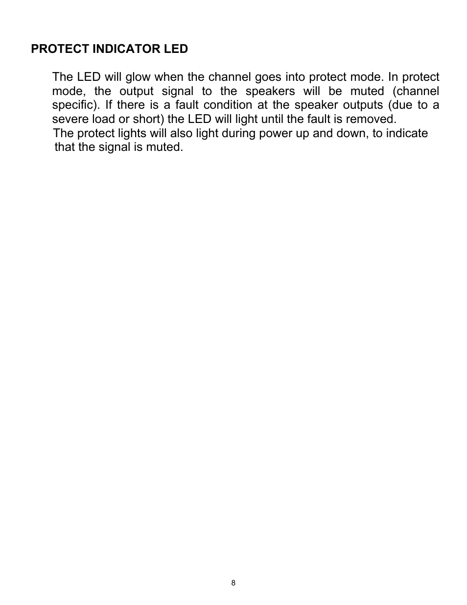 ART Pro Audio SLA2 - 200W Power Amplifier User Manual | Page 8 / 16