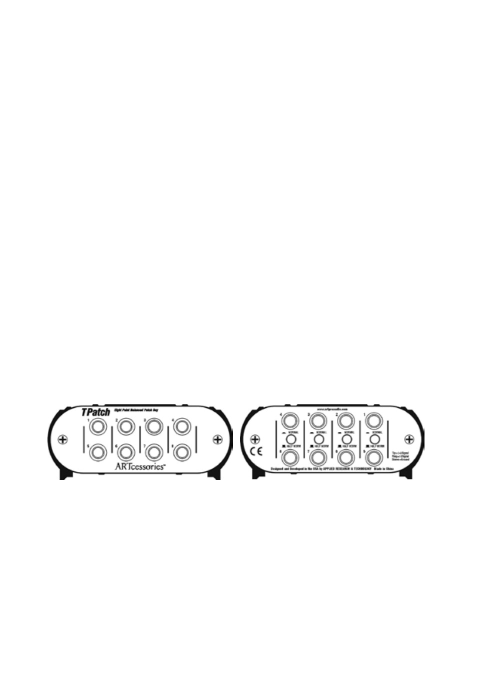 Using a patch bay, Input output | ART Pro Audio TPatch - Eight Point Balanced Patch Bay User Manual | Page 7 / 15