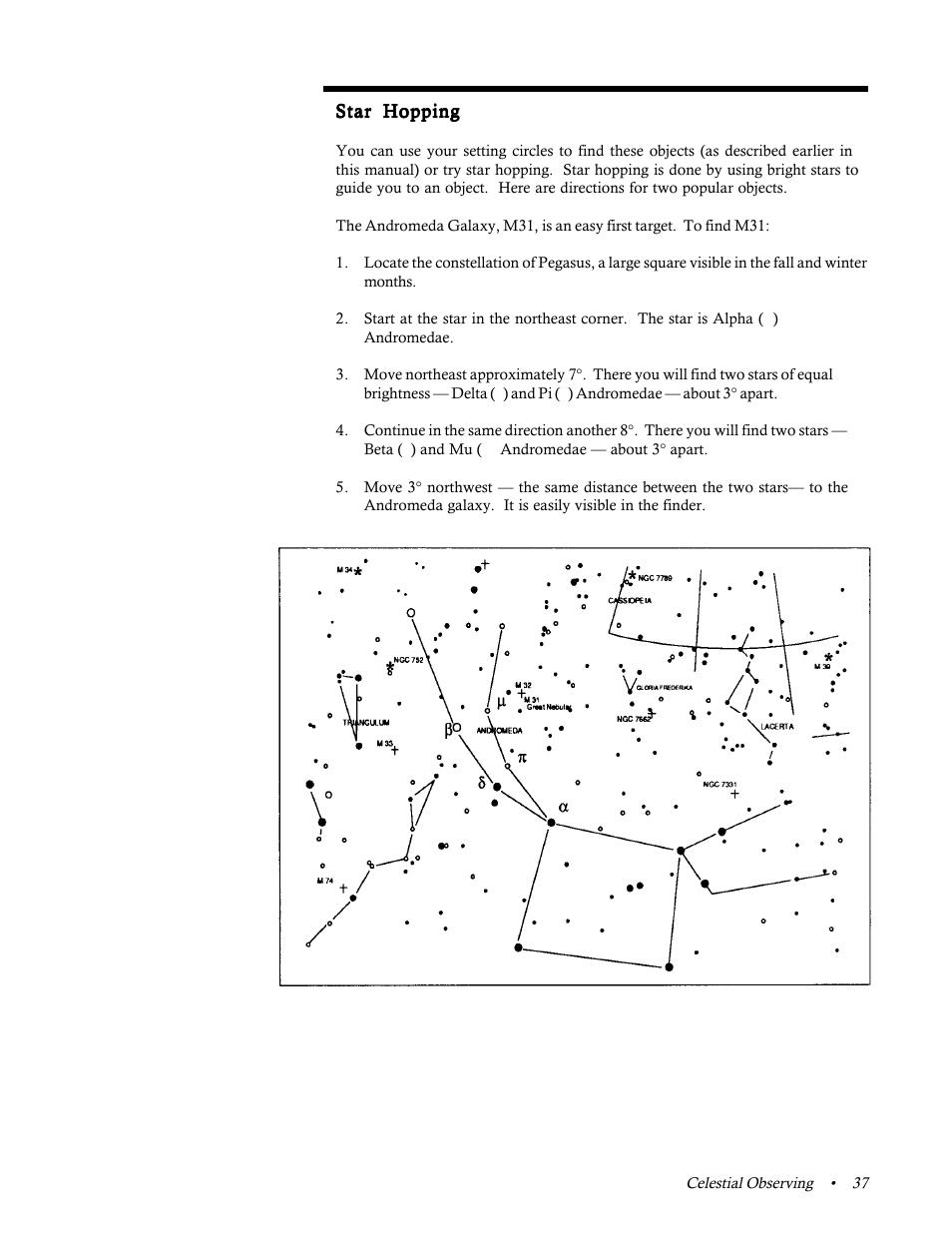 Star hopping | Celestron 31058 User Manual | Page 40 / 60