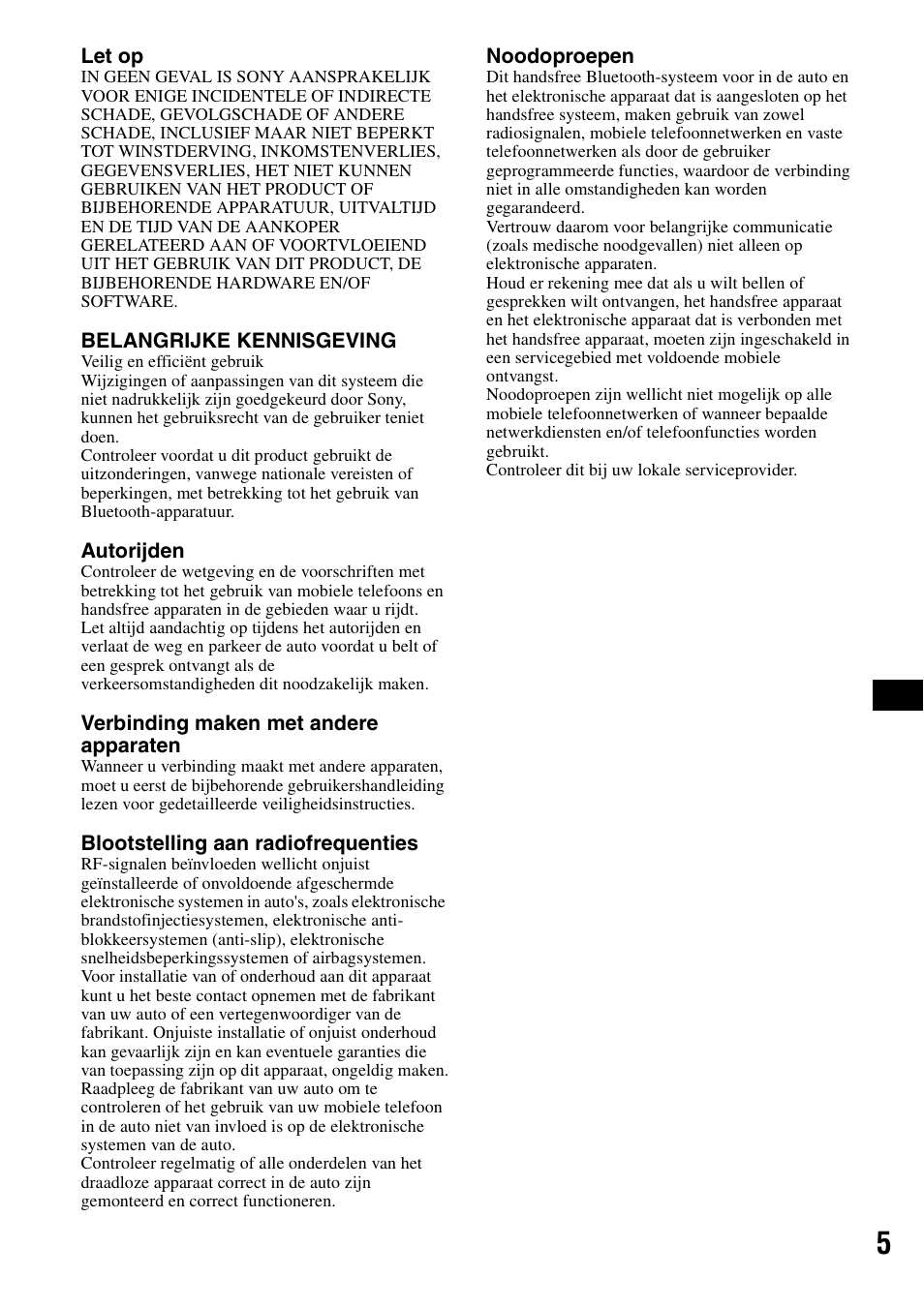 Sony MEX-BT5000 User Manual | Page 137 / 204