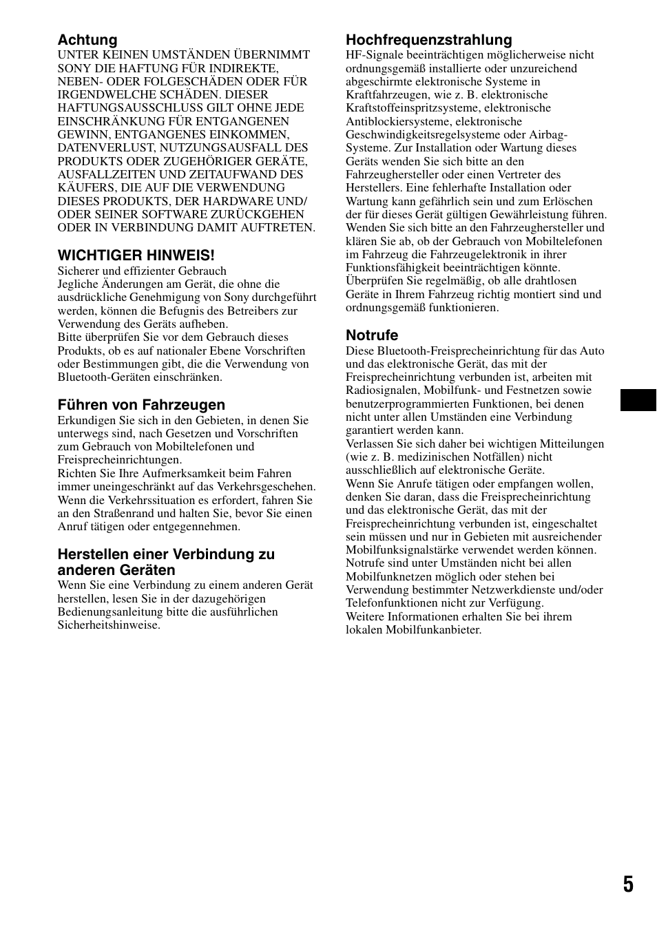 Sony MEX-BT5000 User Manual | Page 35 / 204