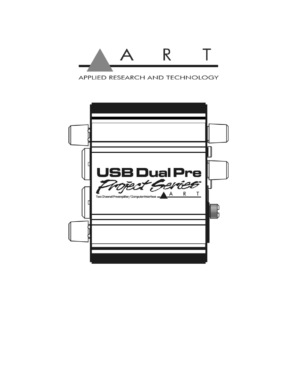 ART Pro Audio USB Dual Pre Project Series - Two Ch USB Pre User Manual | Page 12 / 12