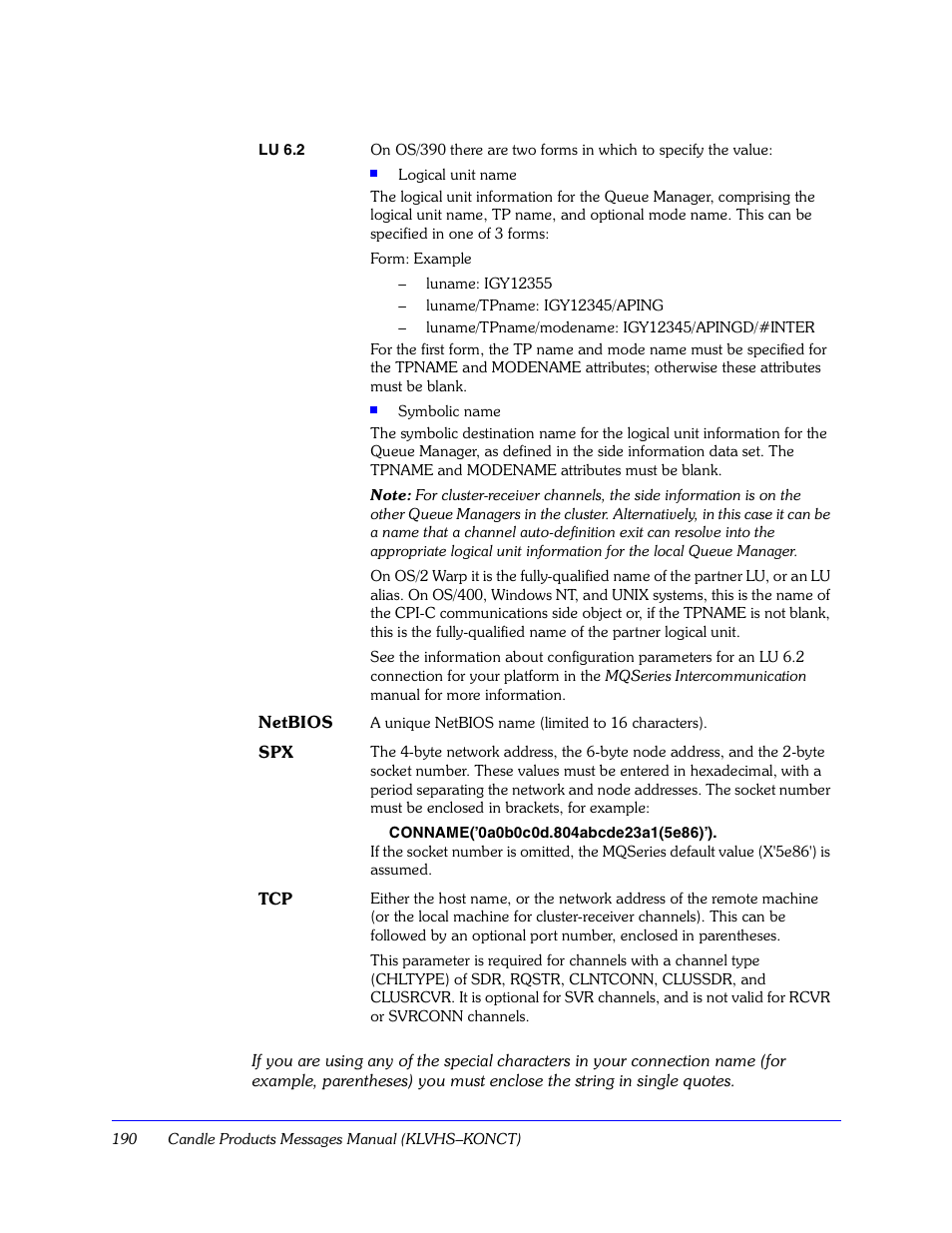 Candle KLVHSKONCT GC32-9172-00 User Manual | Page 190 / 522