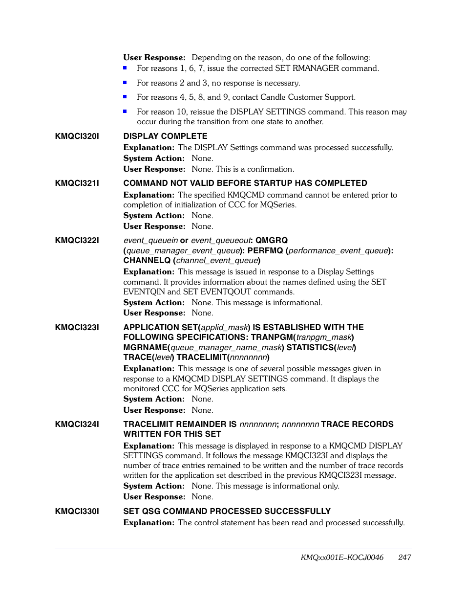 Candle KLVHSKONCT GC32-9172-00 User Manual | Page 247 / 522