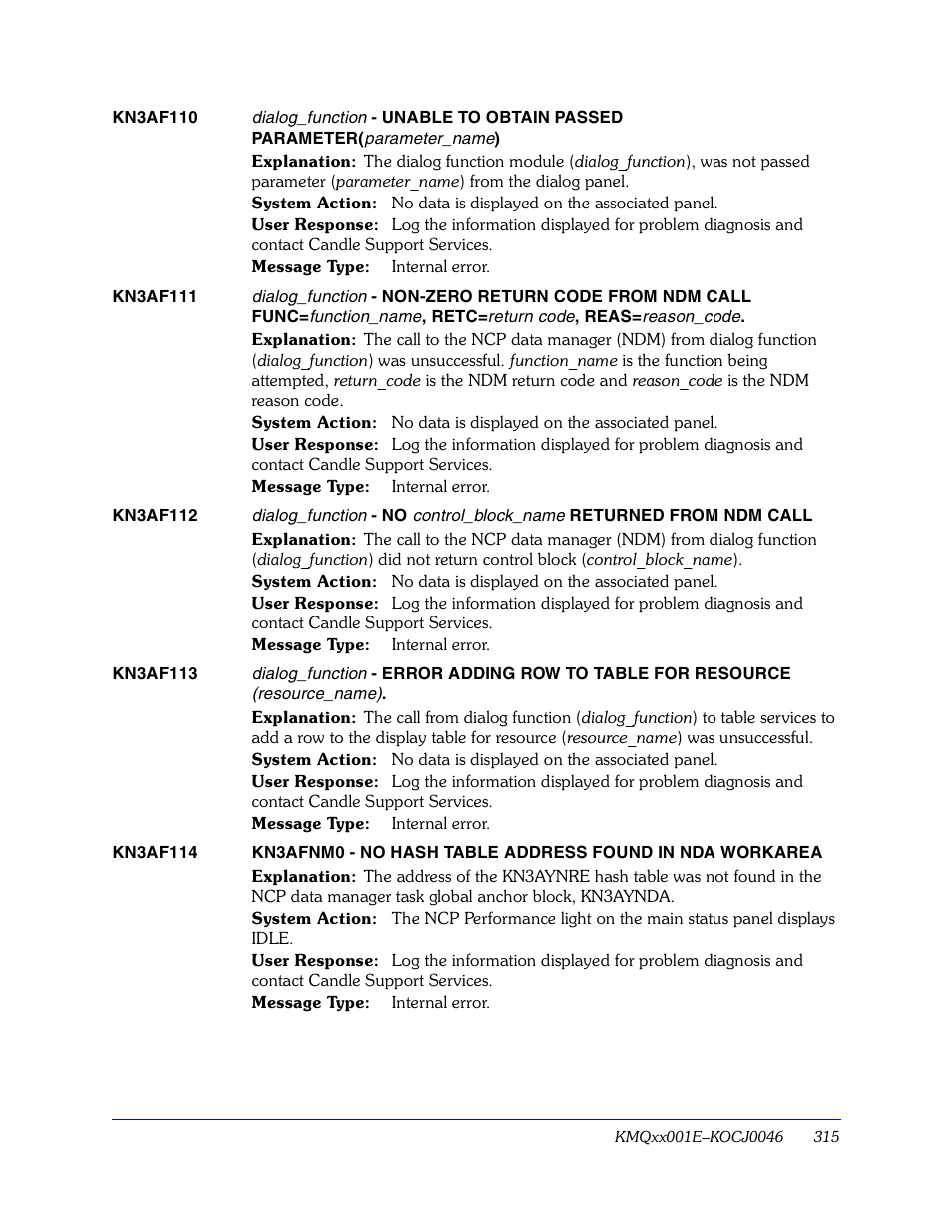 Candle KLVHSKONCT GC32-9172-00 User Manual | Page 315 / 522