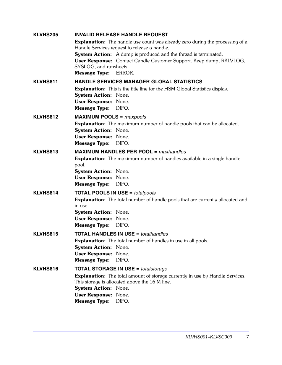 Candle KLVHSKONCT GC32-9172-00 User Manual | Page 7 / 522