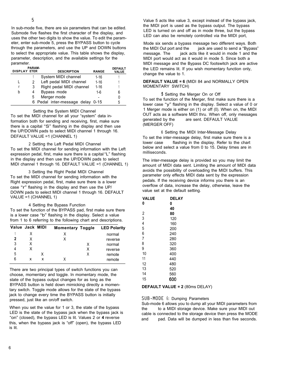 ART Pro Audio X-15 - Ultra MIDI Controller Pedal User Manual | Page 7 / 15