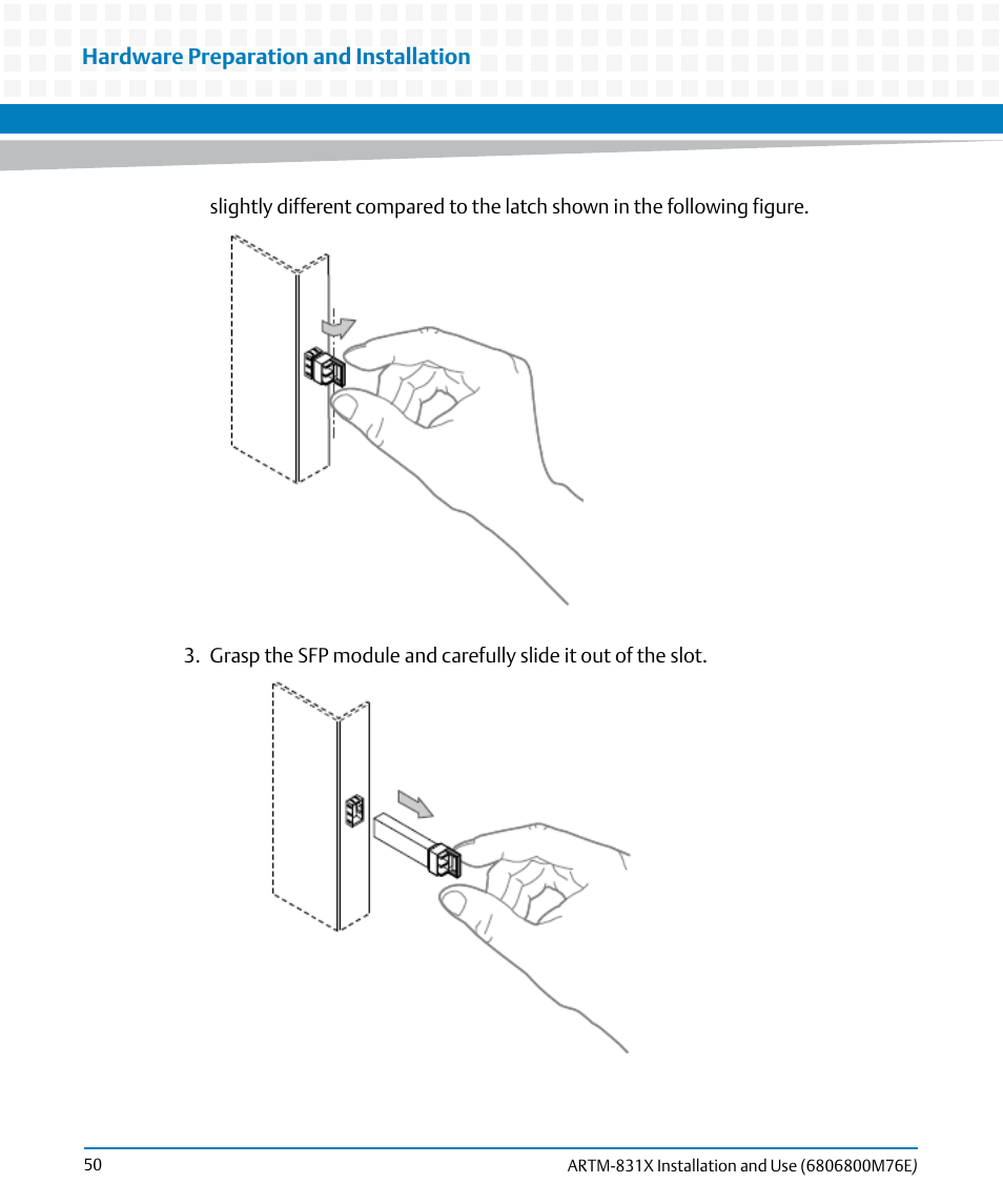 Artesyn ARTM-831X Installation and Use (June 2014) User Manual | Page 50 / 346