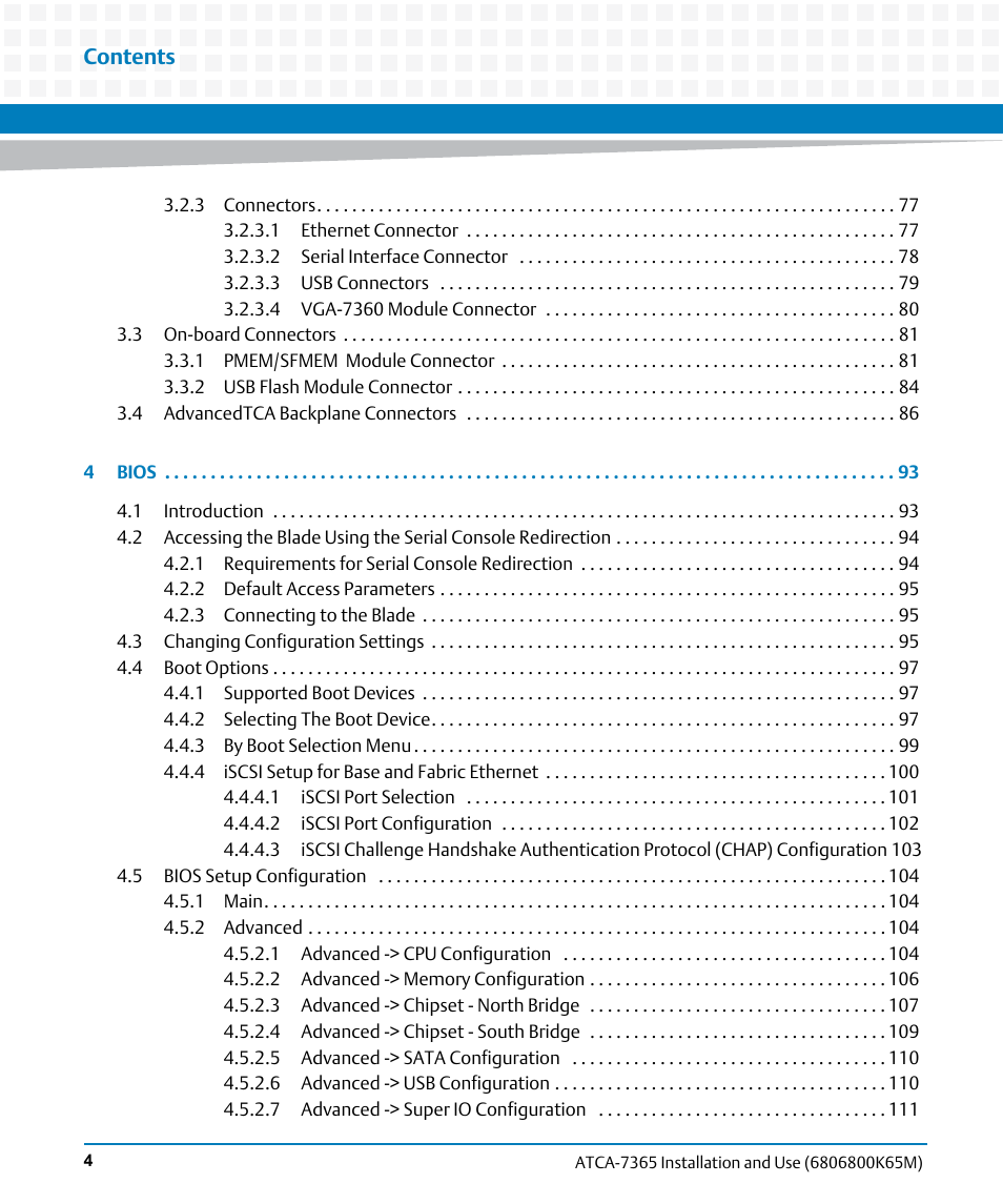 Artesyn ATCA-7365 Installation and Use (May 2014) User Manual | Page 4 / 300