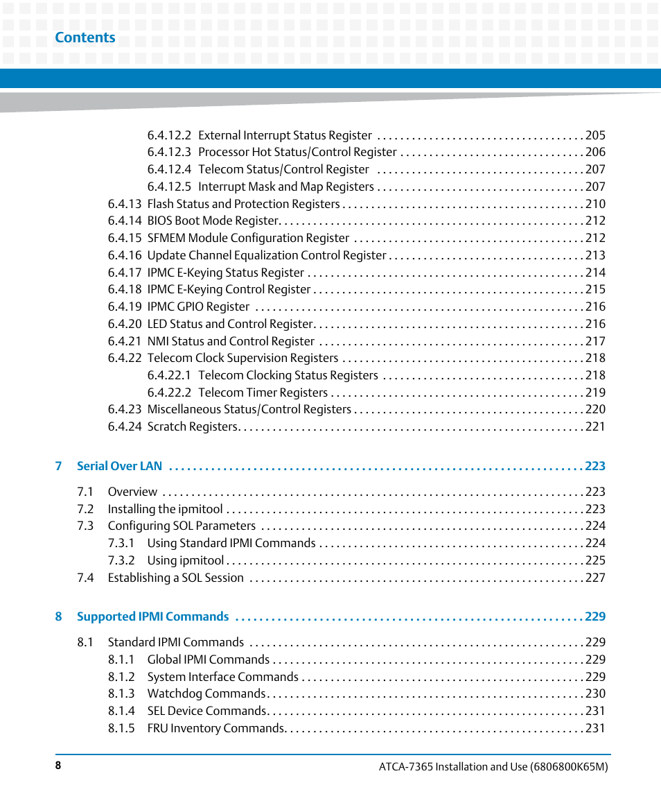 Artesyn ATCA-7365 Installation and Use (May 2014) User Manual | Page 8 / 300