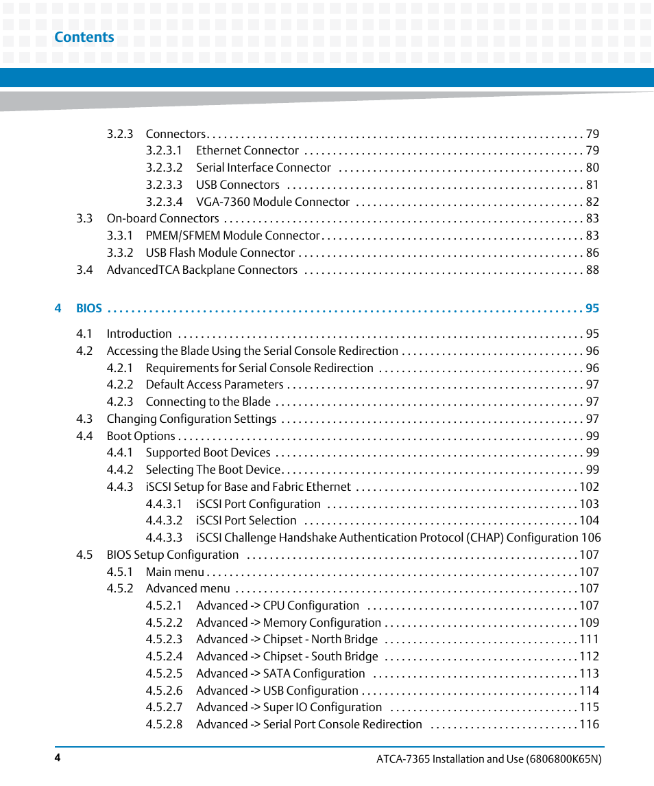Artesyn ATCA-7365 Installation and Use (November 2014) User Manual | Page 4 / 306