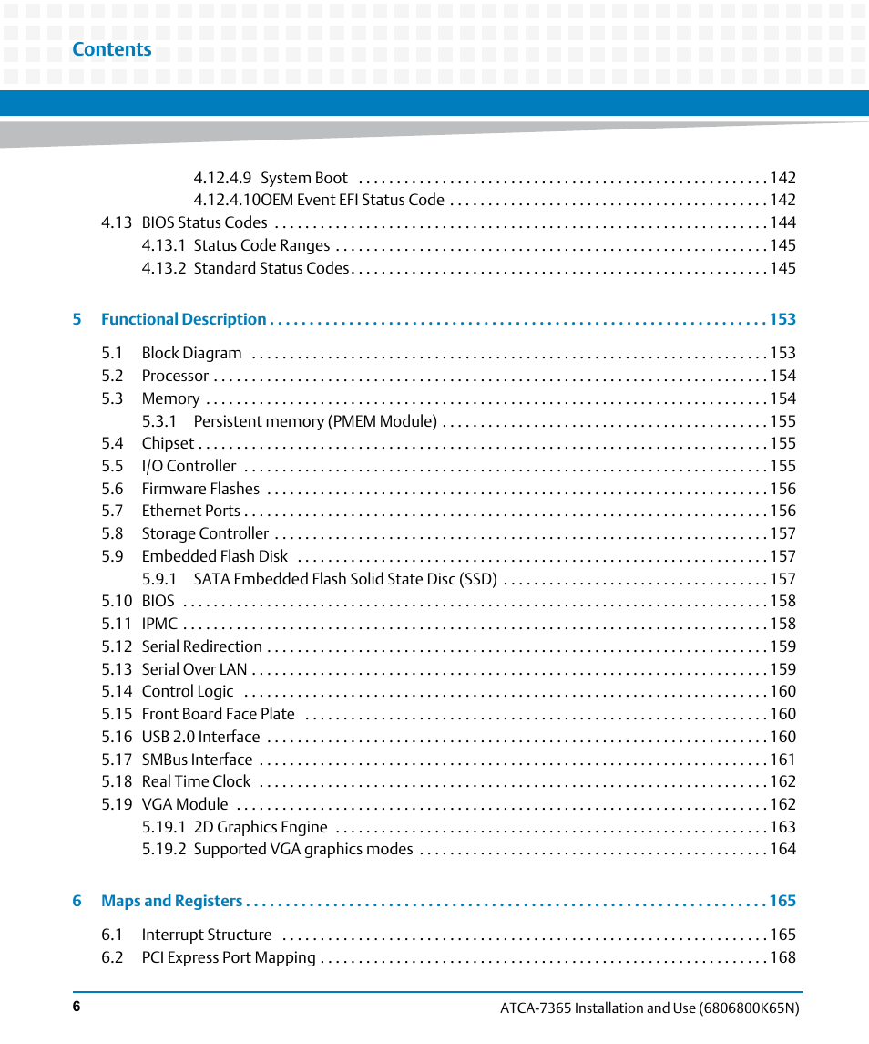 Artesyn ATCA-7365 Installation and Use (November 2014) User Manual | Page 6 / 306