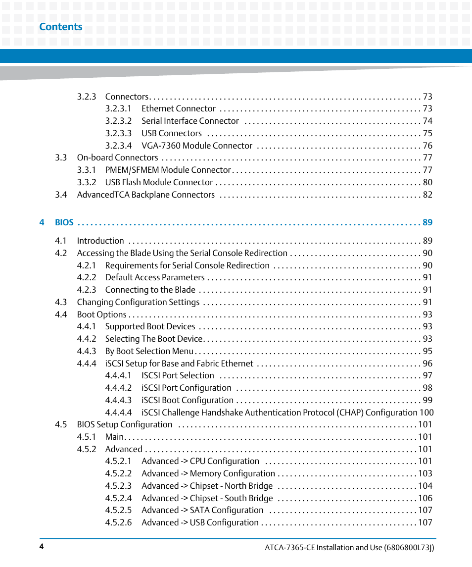 Artesyn ATCA-7365-CE Installation and Use (May 2014) User Manual | Page 4 / 294