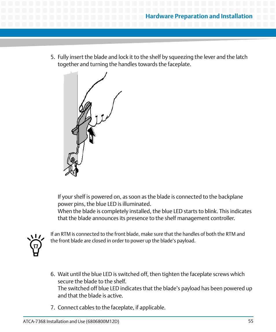 Artesyn ATCA-7368 Installation and Use (June 2014) User Manual | Page 55 / 222