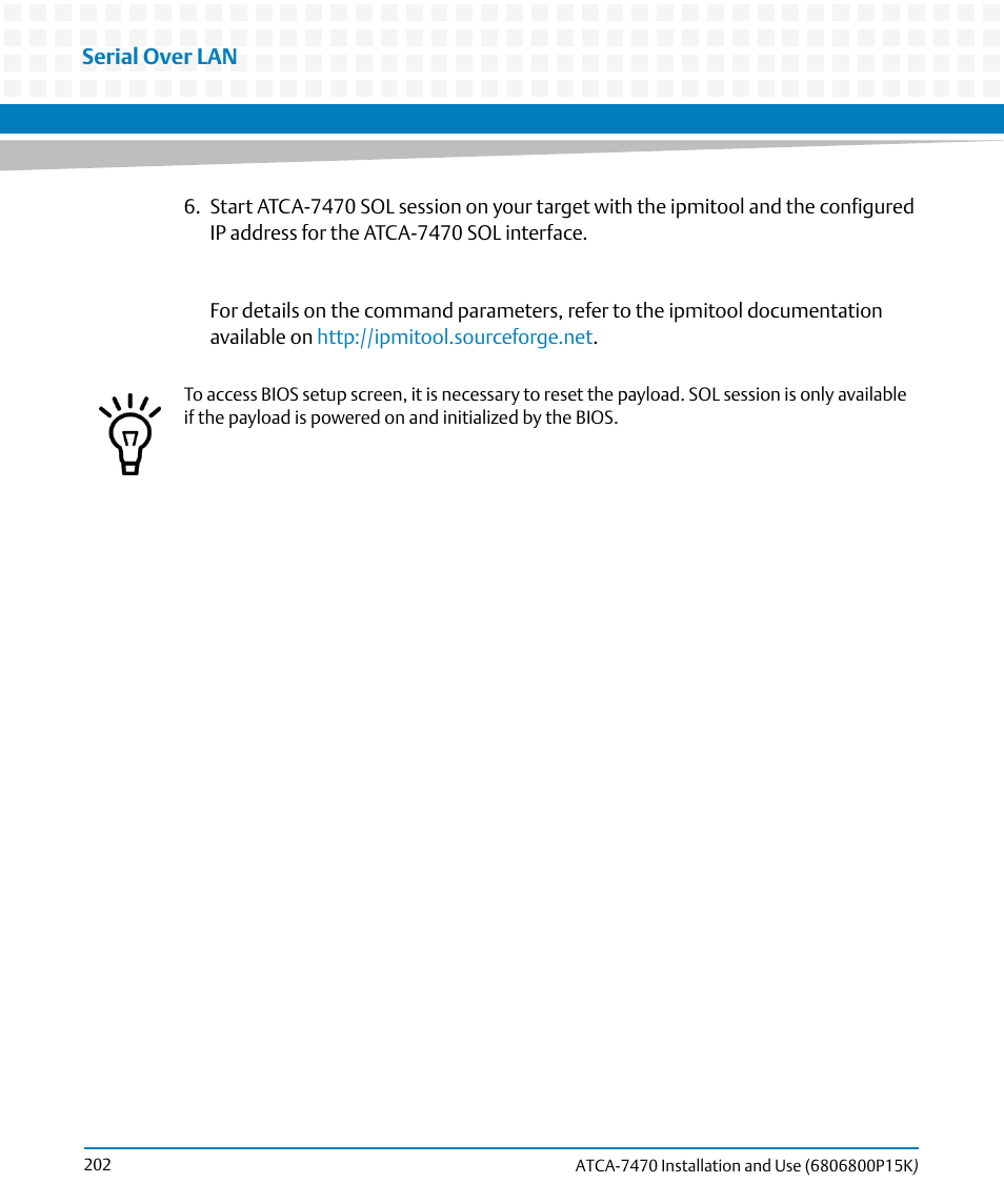 Artesyn ATCA-7470 Installation and Use (October 2014) User Manual | Page 202 / 284
