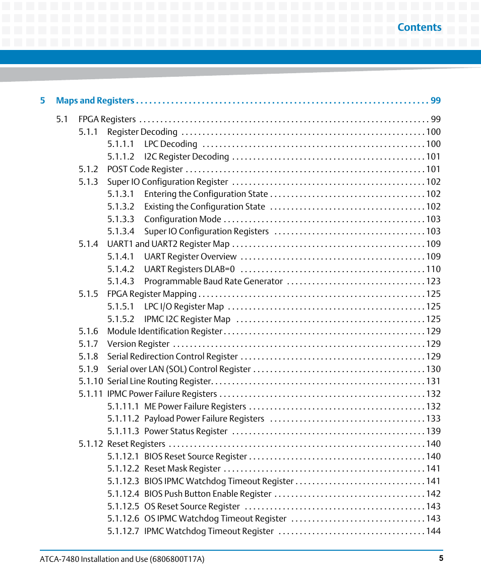 Artesyn ATCA-7480 Installation and Use (February 2015) User Manual | Page 5 / 330