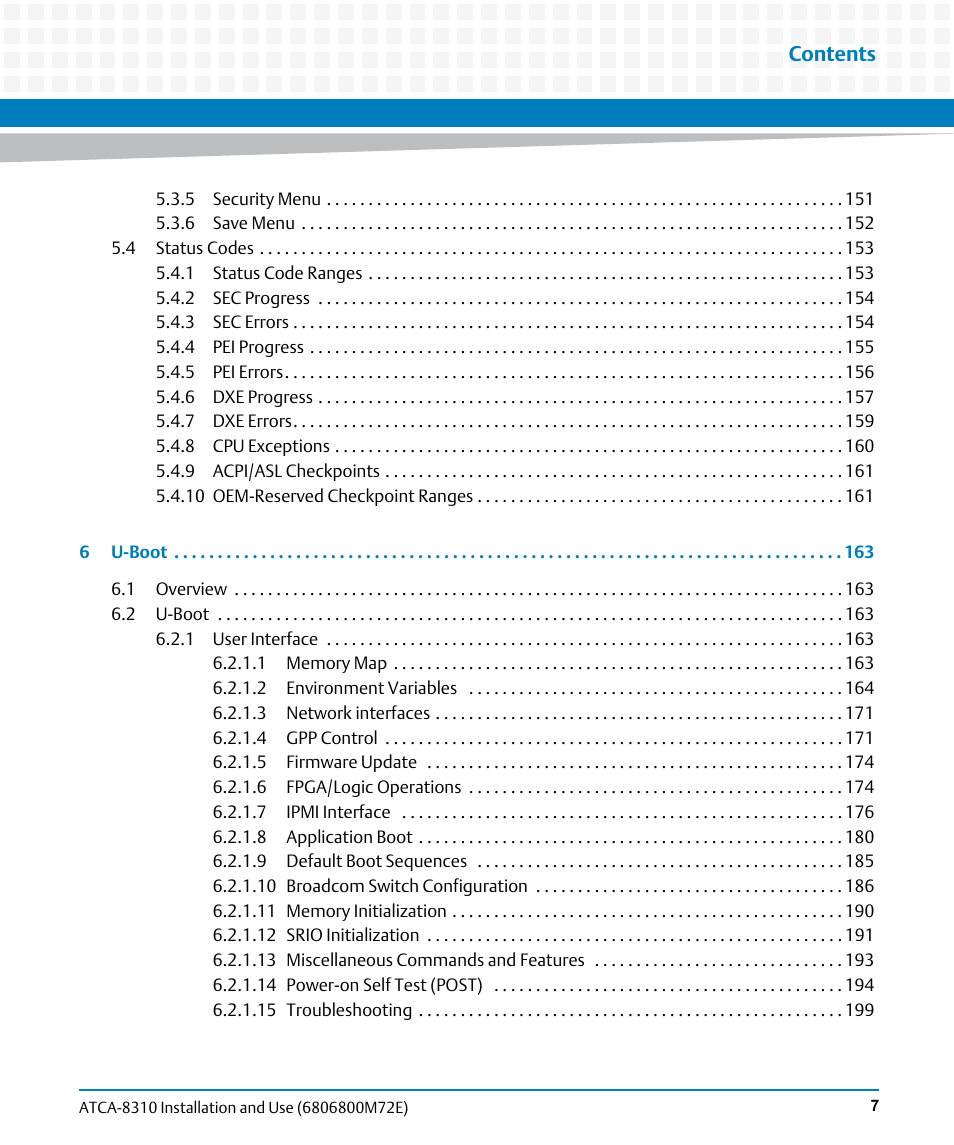 Artesyn ATCA-8310 Installation and Use (May 2014) User Manual | Page 7 / 456