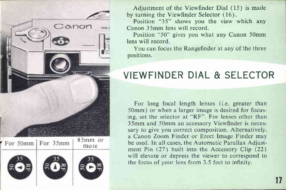 Canon V User Manual | Page 17 / 42