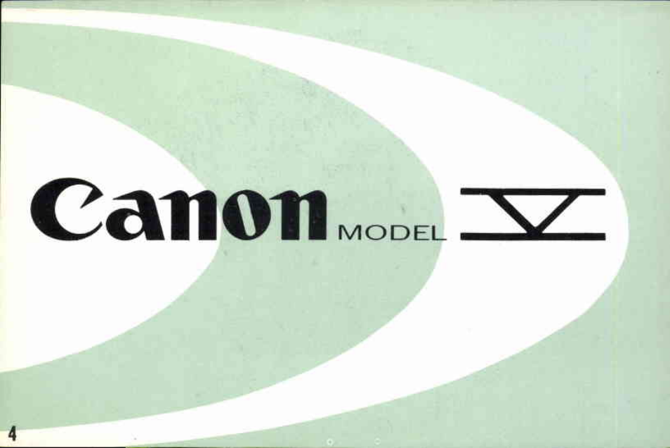 Canon | Canon V User Manual | Page 4 / 42