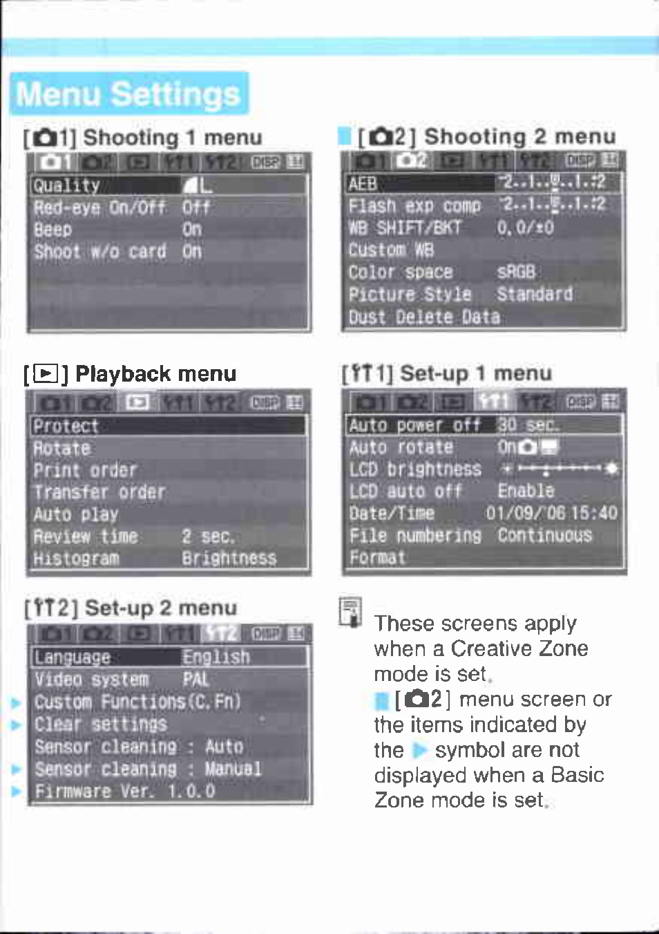 Canon EOS 400D User Manual | Page 6 / 16